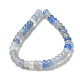 Chapelets de perles d'agate naturelle G-H295-C03-04-3