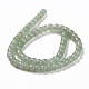 Natürlichen grünen Aventurin Perlen Stränge G-G990-C02-3