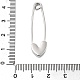 Английские булавки из фианита из латуни KK-H206-04P-3