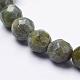 Naturelles quartz vert brins de perles G-K181-L01-3
