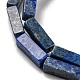 Chapelets de perles en lapis-lazuli naturel G-C084-C01-01-4