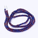Spray Painted Crackle Glass Beads Strands CCG-Q002-4mm-12-3