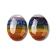 Cabujones de piedras preciosas mezcladas naturales de chakra G-F724-01C-3