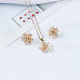 Trendy Women's Stud Earrings and Pendant Necklaces Jewerly Sets SJEW-L192-21-2