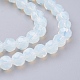 Chapelets de perles d'opalite X-EGLA-J042-6mm-31-3