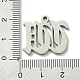 Подвески из нержавеющей стали 201 STAS-B055-01P-W-3