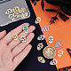 DICOSMETIC 18pcs 3 Colors 1.2mm Hole Sugar Skull Charms 201 Stainless Steel Mexico Holiday Day of the Dead Pendants Metal Skeleton Charms for Jewelry Making STAS-DC0004-71-2