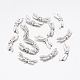 Perles en alliage de style tibétain X-TIBEB-1106-AS-FF-1