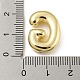 Brass Micro Pave Clear Cubic Zirconia Pendants KK-E093-04G-G-3