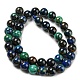 Fili di perle di azzurrite naturale G-P503-10MM-09-3