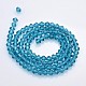 Faceted Bicone Glass Beads Strands EGLA-P017-4mm-02-2