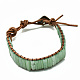 Bracelets en cuir de vachette BJEW-R309-01A-08-1