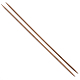 Aiguilles à tricoter à double pointes en bambou (dpns) TOOL-R047-3.0mm-03-2