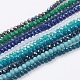 Glass Beads Strands GLAA-F076-2