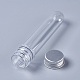 Recipientes de plástico tubo de abalorios claras X-CON-WH0039-02-140mm-2