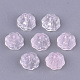 Transparent Spray Painted Glass Beads GLAA-S183-10A-1