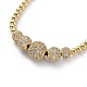 Bracelets réglables de perles tressées avec cordon en nylon BJEW-JB04969-01-2