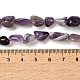 Natürlichen Amethyst Perlen Stränge&nbsp;G-C268-A05-8x10mm-5