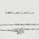 990 Sterling Silver Chain Necklaces STER-P019-16-1