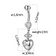 Piercing gioielli AJEW-EE0006-71A-P-2
