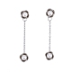 304 Stainless Steel Chain Tassel Earrings EJEW-I248-03-2