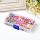 1Box Mixed Shapes Wood Beads for Children DIY WOOD-X0003-B-2