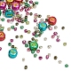 Metallic Colours Style Beads DIY Jewelry Making Finding Kit DIY-YW0004-56-6