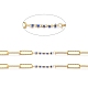 Vergoldete handgemachte Emaille Perlenketten CHC-H101-01G-L-2