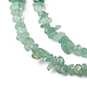 Natürlichen grünen Aventurin Perlen Stränge G-G0003-B36-5
