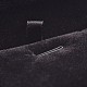 シノワズリー長方形刺繍シルクペンダントネックレスボックス  ベルベットとプラスチックとの  キャメル  10x7x3.5cm SBOX-N003-01-5