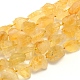 Fili di perline di citrino grezzo grezzo naturale G-K202-17B-1