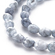 Cuisson opaque de perles de verre peintes EGLA-N006-007E-3