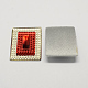 Rectangle Resin Cabochons CRES-R129-220-1