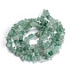 Natürlichen grünen Aventurin Perlen Stränge G-G011-06-3