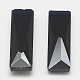 Cabujones de cristal con rhinestone RGLA-T084-5x15mm-02-2