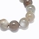 Brins de perles de pierre de lune grise naturelle G-F632-29-04-2