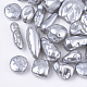 Perles d'imitation perles en plastique ABS OACR-R071-01-1
