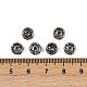 Латунные бусины разделители для поставки стразов RB-A014-Z7mm-01B-4