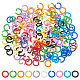 PH PandaHall 200pcs 6mm Colored Jump Rings 10 Colors Open Jump Rings O Ring Connectors 18 Gauge Jewelry Making Rings Chainmail Rings for Keychain Choker Earring Necklaces Bracelet Jewelry Making FIND-PH0006-86-1
