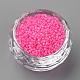 Baking Paint Cylinder Seed Beads SEED-R041-17-2