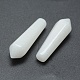 Perline di giada bianco naturale G-E490-C16-2