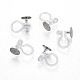 Stainless Steel Clip-on Earring Components STAS-WH0012-01P-1
