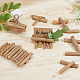 Bâtons de bois rustiques DIY-WH0002-55-6
