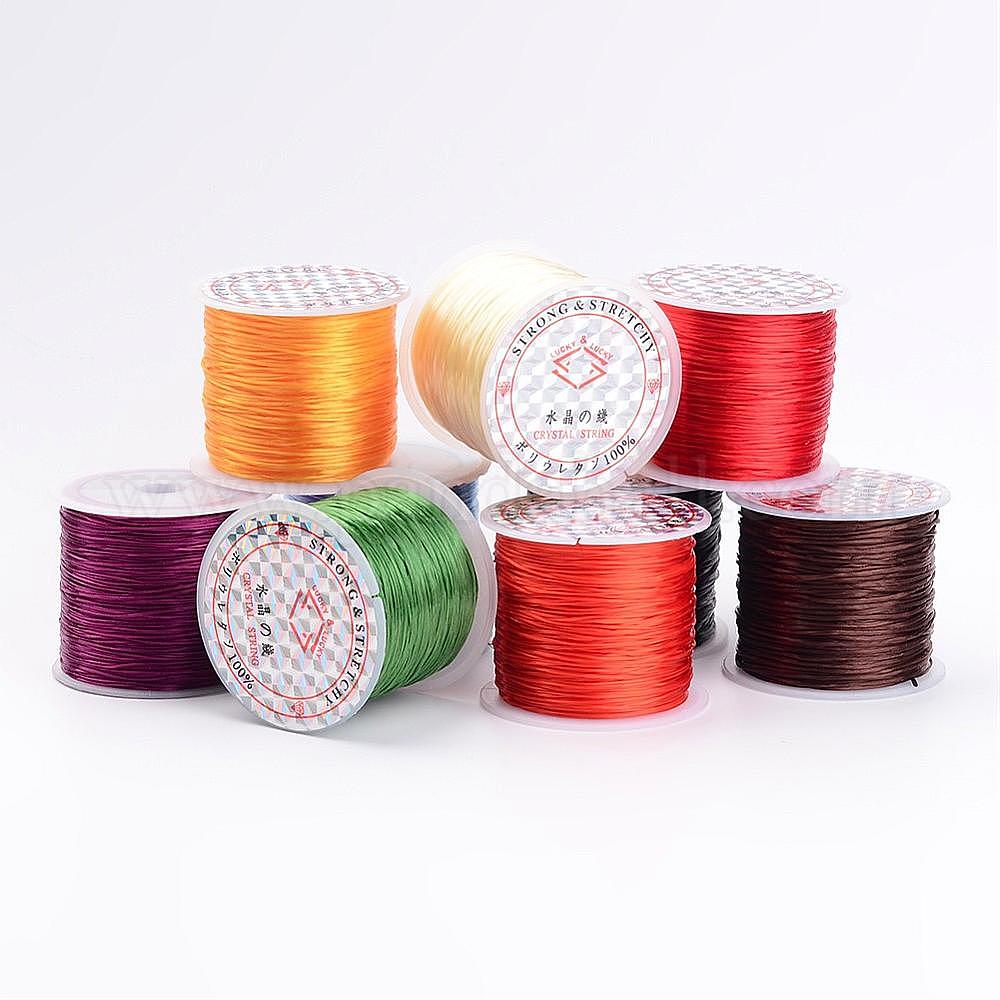 Wholesale Flat Elastic Crystal String - Pandahall.com