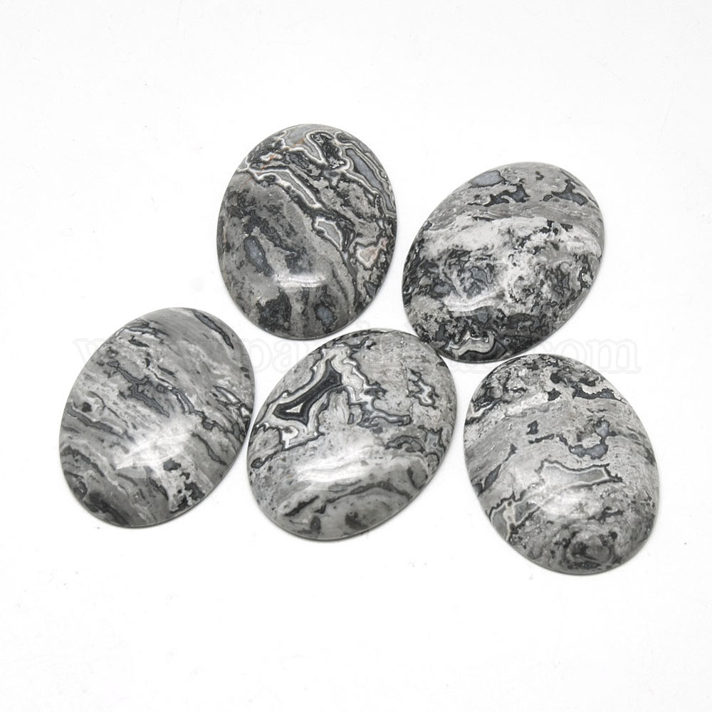 Wholesale Natural Black Silk Cabochons