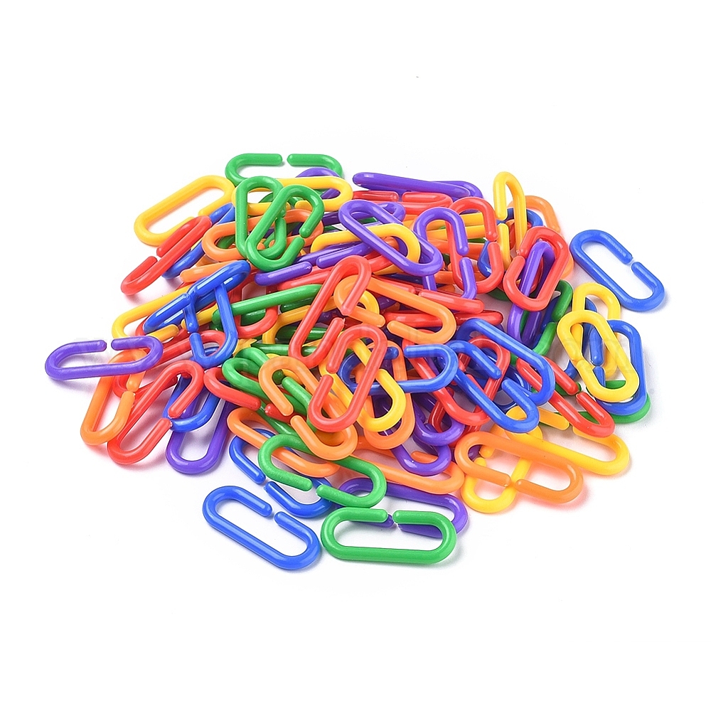 Wholesale Plastic C-Clips Hooks Chain Links - Pandahall.com