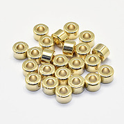 Long-Lasting Plated Brass Beads KK-K193-086G-NF