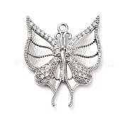 Латунные микро проложить кубического циркония подвески KK-L229-069P