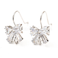 Латунные крючки для серьги из чистого циркония&nbsp;ZIRC-K087-23P