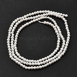 Гальванические оболочки жемчужные бусы пряди BSHE-K017-2mm